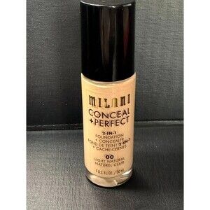Milani Conceal + Perfect 2‑in‑1 Foundation + Concealer – 00 Light Natural NEW